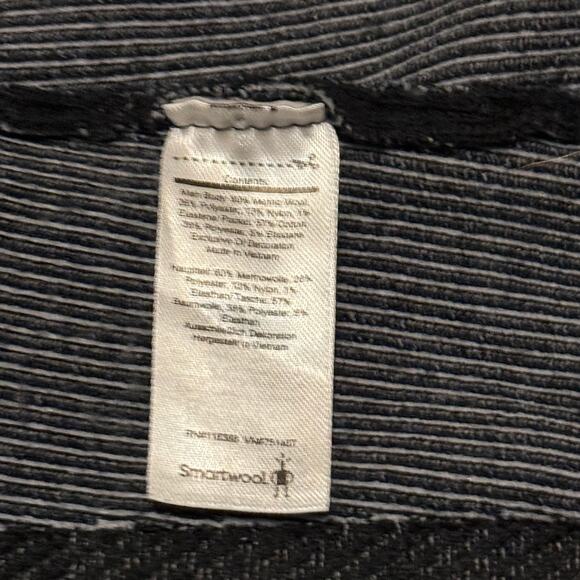 Smartwool Men's Intraknit Merino Fleece Full Zip Hoodie Size XL Black/Gray - Picture 5 of 9